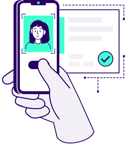 Identity proofing illustration