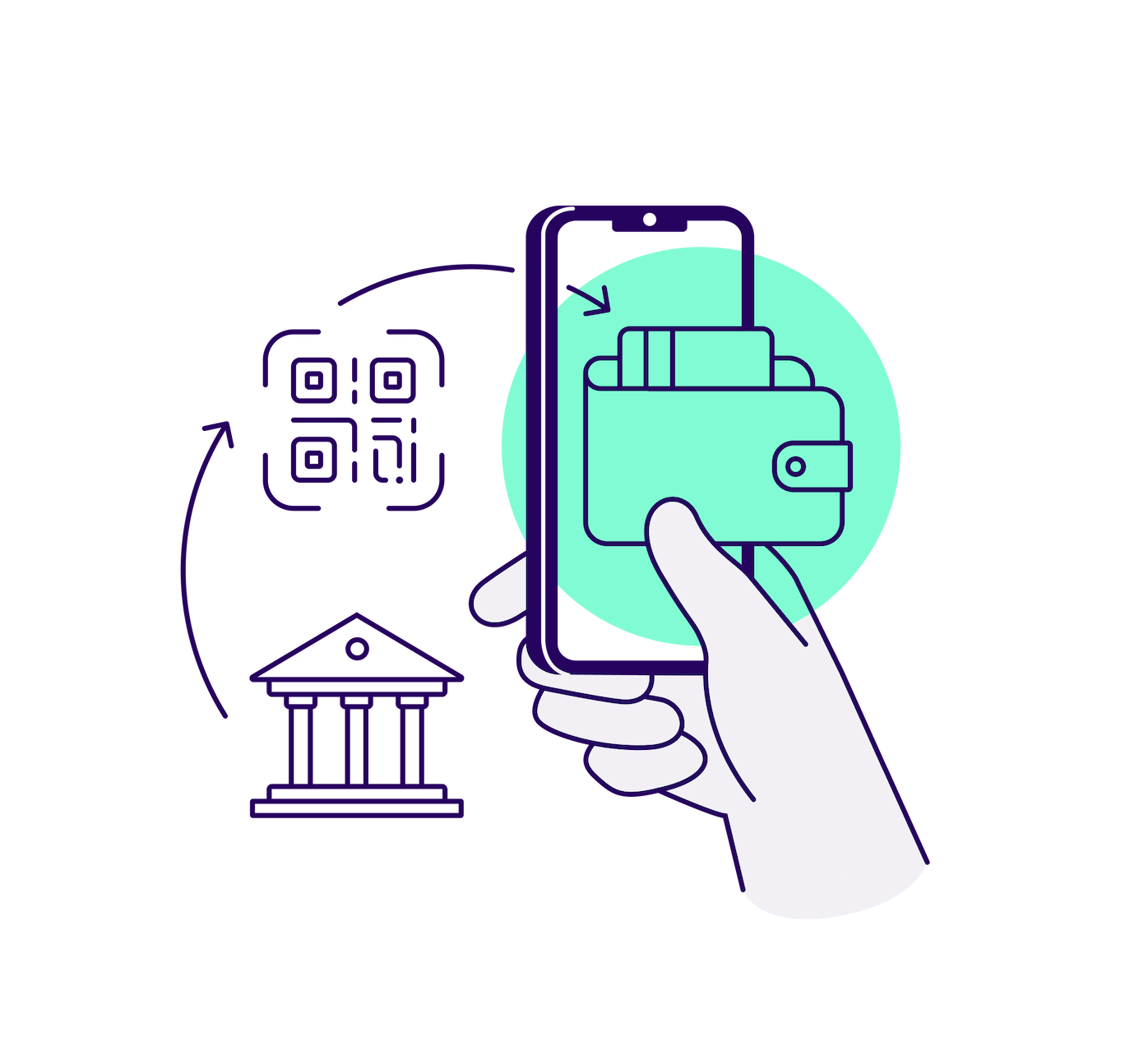Wallet illustration